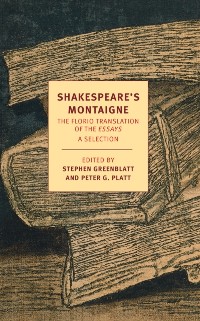 Cover Shakespeare's Montaigne