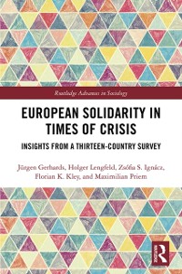 Cover European Solidarity in Times of Crisis