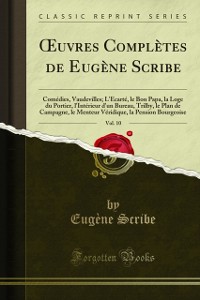 Cover Œuvres Complètes de Eugène Scribe