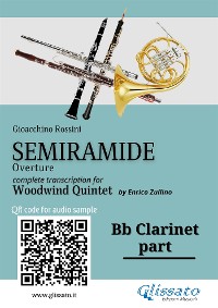 Cover Clarinet part of "Semiramide" overture for Woodwind Quintet
