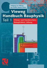 Cover Vieweg Handbuch Bauphysik Teil 1