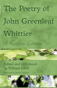 Cover Poetry of John Greenleaf Whittier