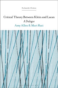 Cover Critical Theory Between Klein and Lacan