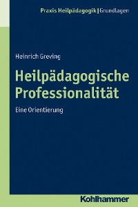 Cover Heilpädagogische Professionalität