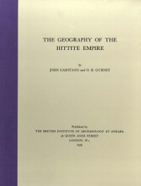 Cover Geography of the Hittite Empire