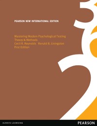 Cover Mastering Modern Psychological Testing: Theory & Methods