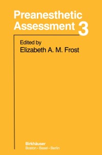 Cover Preanesthetic Assessment 3