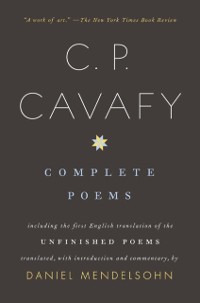 Cover Complete Poems of C. P. Cavafy