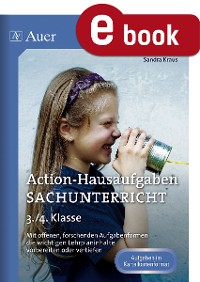 Cover Action-Hausaufgaben Sachunterricht 3+4