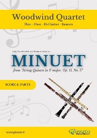 Cover Minuet - Woodwind Quartet (PARTS)