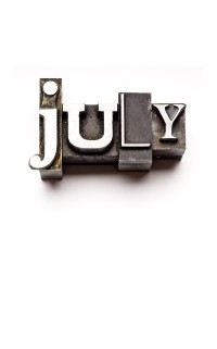 Cover July, A Month in Verse