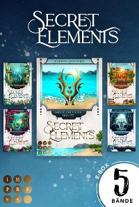 Cover Secret Elements: Band 5-9 aus der magischen Secret Elements-Welt in einer E-Box!