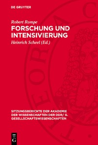 Cover Forschung und Intensivierung