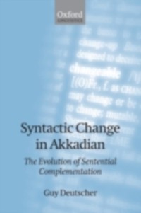 Cover Syntactic Change in Akkadian