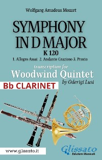 Cover (Bb Clarinet) Symphony K 120 - Woodwind Quintet