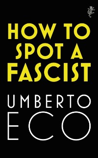 Cover How to Spot a Fascist