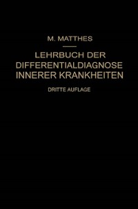 Cover Lehrbuch der Differentialdiagnose Innerer Krankheiten