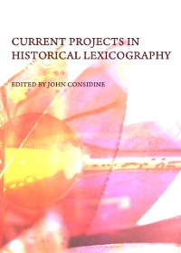 Cover Current Projects in Historical Lexicography