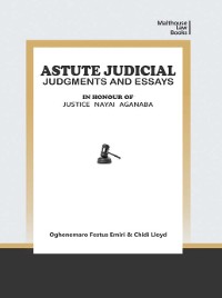 Cover Astute Judical Judgements and Essays