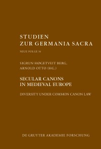 Cover Secular canons in Medieval Europe