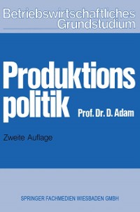 Cover Produktionspolitik