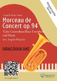 Cover (solo part) Morceau de Concert op.94 for Tuba or Bass/Contrabass Trombone and Piano