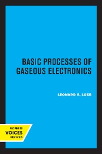 Cover Basic Processes of Gaseous Electronics