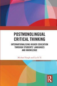 Cover Postmonolingual Critical Thinking