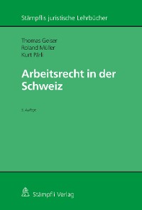 Cover Arbeitsrecht in der Schweiz