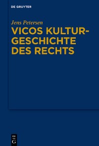 Cover Vicos Kulturgeschichte des Rechts