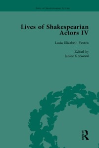 Cover Lives of Shakespearian Actors, Part IV, Volume 2