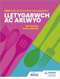 Cover WJEC Level 1/2 Vocational Award in Hospitality and Catering Welsh Language Edition