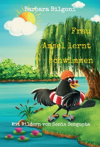 Cover Frau Amsel lernt schwimmen