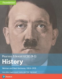 Cover Edexcel GCSE (9-1) History Foundation Weimar and Nazi Germany, 1918-39 Student Book