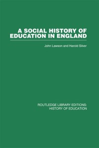 Cover Social History of Education in England