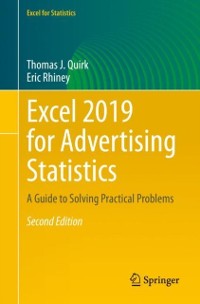 Cover Excel 2019 for Advertising Statistics