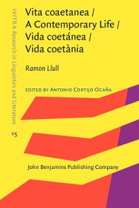 Cover Vita coaetanea / A Contemporary Life / Vida coetánea / Vida coetània