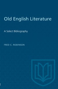 Cover Old English Literature