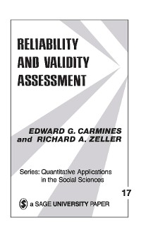 Cover Reliability and Validity Assessment