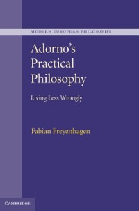 Cover Adorno's Practical Philosophy