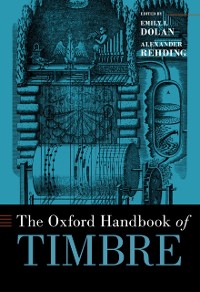 Cover Oxford Handbook of Timbre