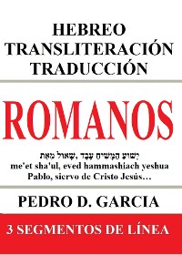Cover Romanos: Hebreo Transliteración Traducción: 3 Segmentos de Línea
