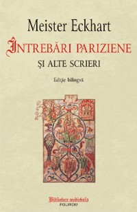 Cover Întrebări pariziene și alte scrieri