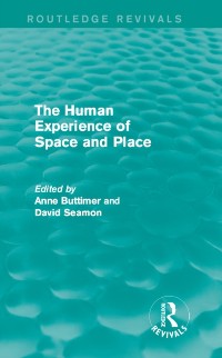 Cover Human Experience of Space and Place