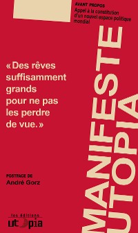 Cover Le manifeste Utopia