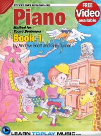 Cover Piano Lessons for Kids - Book 1