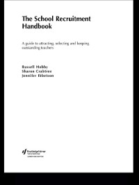 Cover The School Recruitment Handbook