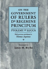 Cover On the Government of Rulers