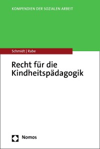 Cover Recht für die Kindheitspädagogik