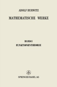 Cover Mathematische Werke